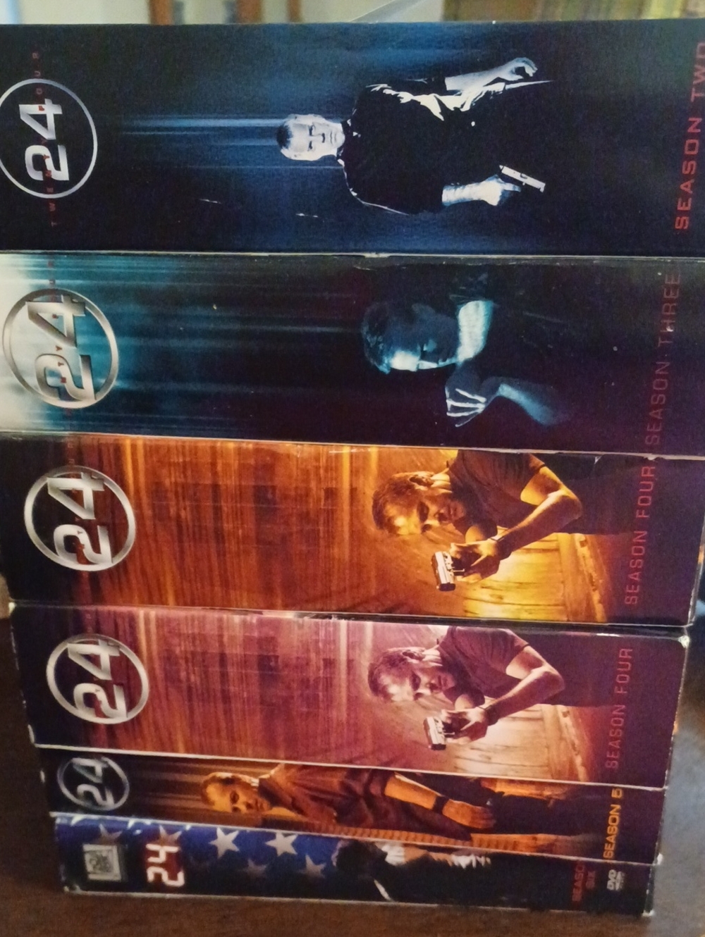 24 TV Series DVD Box Set Seasons 2 To 6